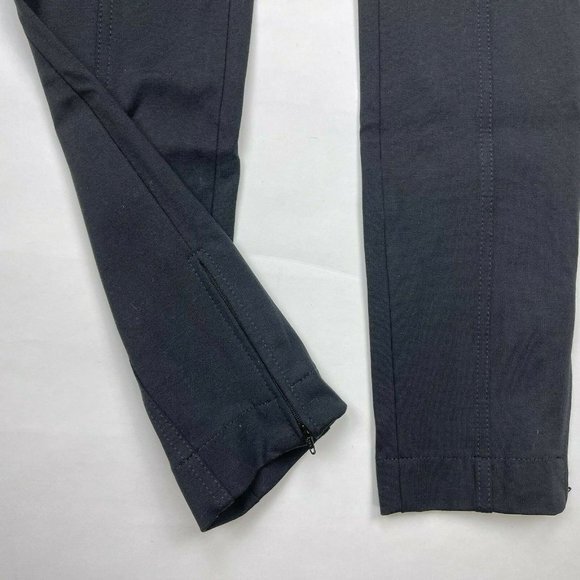 Annette Gortz Trouser Ankle Zip Flat Front Stretch Viscose Pant Women 36 Small - Picture 6 of 11